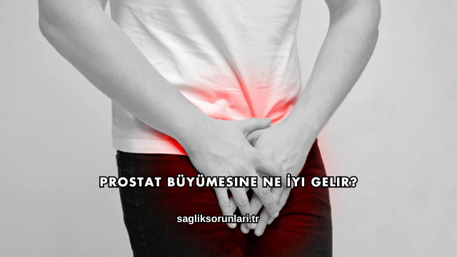 Prostat Büyümesine Ne İyi Gelir?