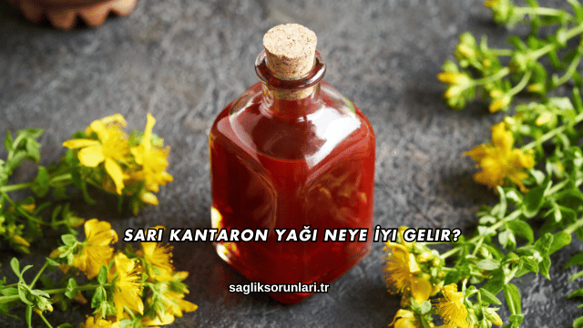 Sarı Kantaron Yağı Neye İyi Gelir?