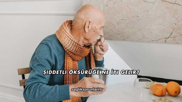 Şiddetli Öksürüğe Ne İyi Gelir?