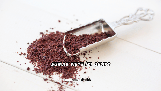 Sumak Neye İyi Gelir?