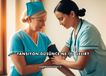 Tansiyon Düşünce Ne İyi Gelir?