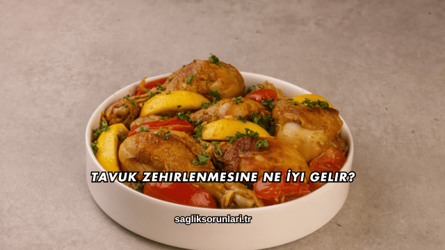 Tavuk Zehirlenmesine Ne İyi Gelir?