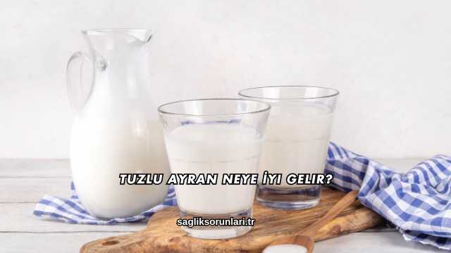 Tuzlu Ayran Neye İyi Gelir?