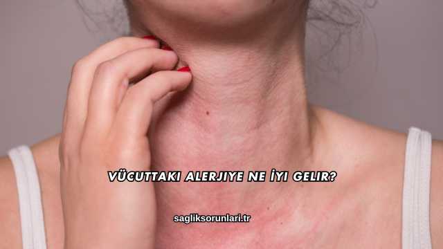 Vücuttaki Alerjiye Ne İyi Gelir?