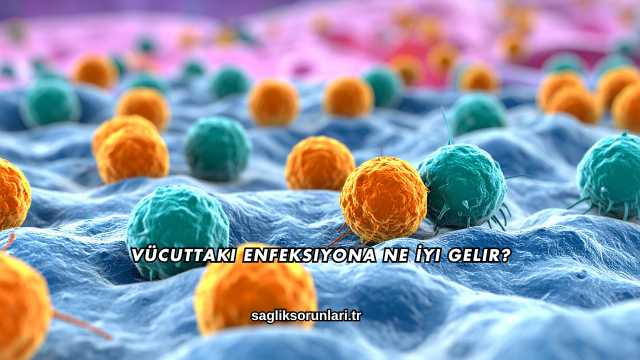 Vücuttaki Enfeksiyona Ne İyi Gelir?