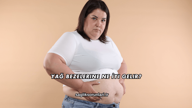 Yağ Bezelerine Ne İyi Gelir?