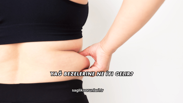 Yağ Bezelerine Ne İyi Gelir?