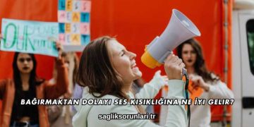 Bağırmaktan Dolayı Ses Kısıklığına Ne İyi Gelir?