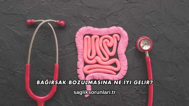 Bağırsak Bozulmasına Ne İyi Gelir?