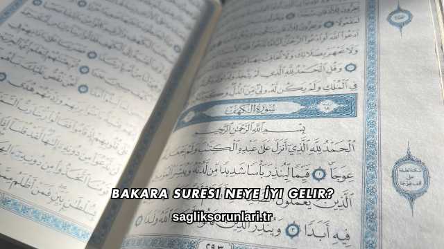 Bakara Suresi Neye İyi Gelir?