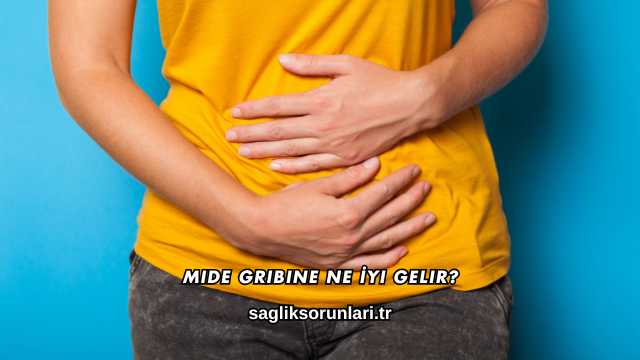 Mide Gribine Ne İyi Gelir?