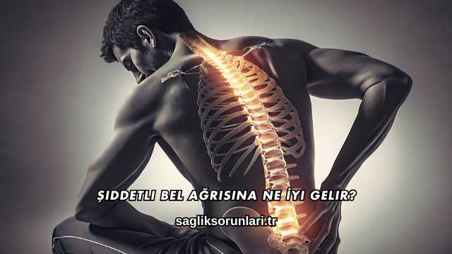 Şiddetli Bel Ağrısına Ne İyi Gelir?